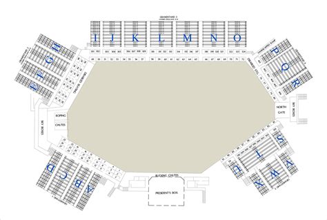 Ogden Rodeo Seating Chart