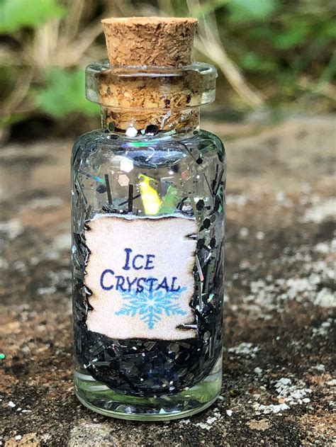 Ice Crystal Magic Potion Ice Princess Enchanted Spell | Etsy