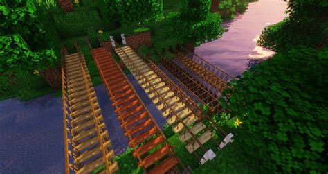 Macaw's Bridges Mod (1.21.1, 1.20.1) - A lot Types of Bridges - 9Minecraft.Net