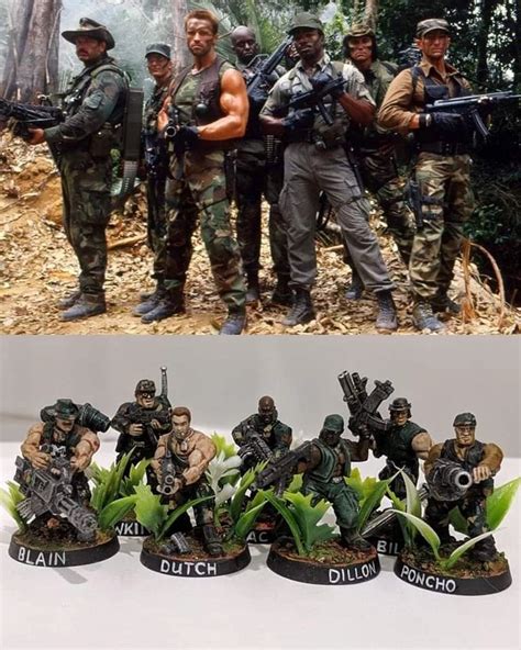 Predator Themed Kill Team Squad | Warhammer imperial guard, Warhammer ...