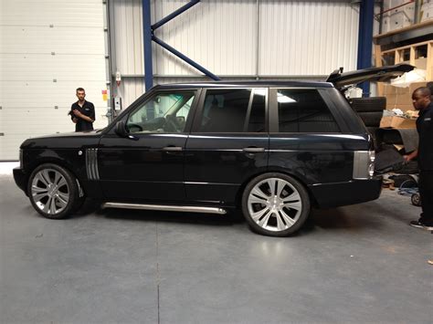 22″ Vogue alloy wheels on this Range Rover L322 – Prestige Wheel Centre ...