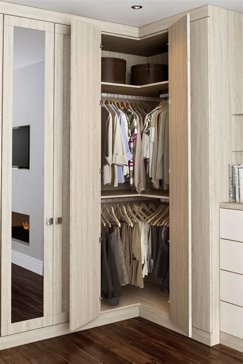 Our L-corner wardrobe solution is a great way to increase your storage ...