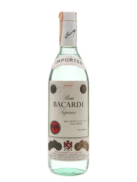 Bacardi Superior Rum - Lot 16595 - Buy/Sell Rum Online