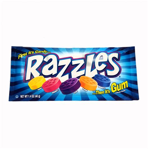 Razzles Gum - Original - Pixies Candy Parlour