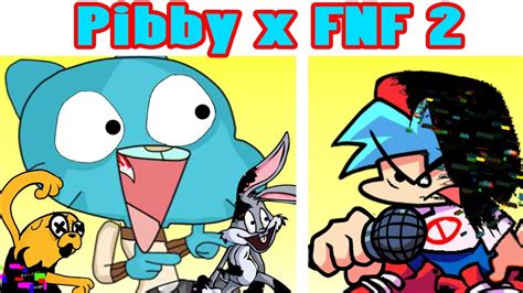 Friday Night Funkin' VS Gumball, Jake, Shaggy & Pico (Come Learn With ...