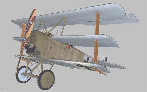 Fokker dr1 3D model - TurboSquid 1157772