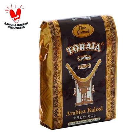 Jual Kopi Bubuk Toraja Arabica Kalosi Kopi Setia Khas Sulawesi 250 Gr Di Seller Sulawesi Central ...