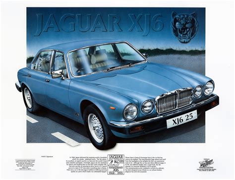 Jaguar XJ6 Series 3 Airbrush Limited Edition Print - Etsy