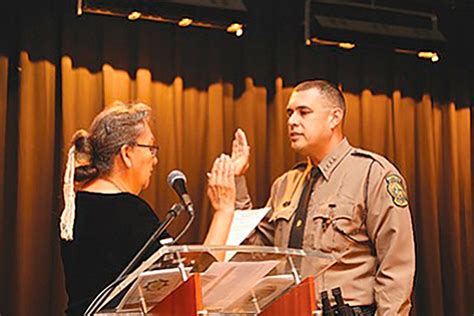 Navajo Nation Police Chief Phillip Francisco sworn in to office Aug. 22 | Navajo-Hopi Observer ...