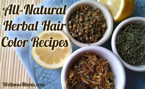 Natural Hair Dye Recipes for Any Hair Color | Wellness Mama | Herbal hair colour, Dyed natural ...