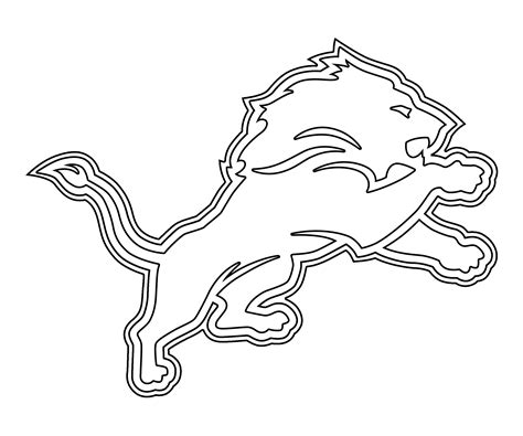 Detroit Lions Logo Vector at Vectorified.com | Collection of Detroit ...