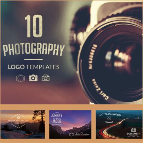 10 Photography Logo Templates – MasterBundles