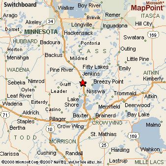 Where is Pequot Lakes, Minnesota? see area map & more