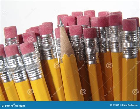 Pencil Erasers stock image. Image of test, sharpen, point - 7895