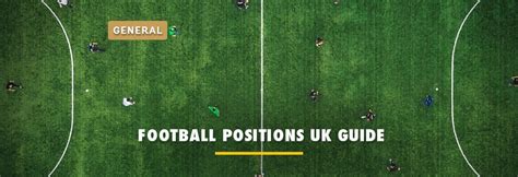 Football Positions UK Guide 2021 - Soccer Positions Explained