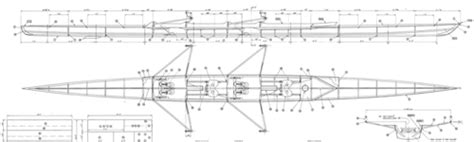 27' 2 Person Rowing Shell, Kookaburra | WoodenBoat Magazine