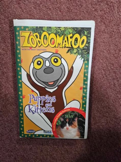 ZOBOOMAFOO PUPPIES AND Kittens VHS 2002 Tape Sony Wonder Very Rare $24. ...