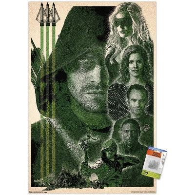 Trends International Dc Comics Arrowverse Arrow - Group Unframed Wall ...