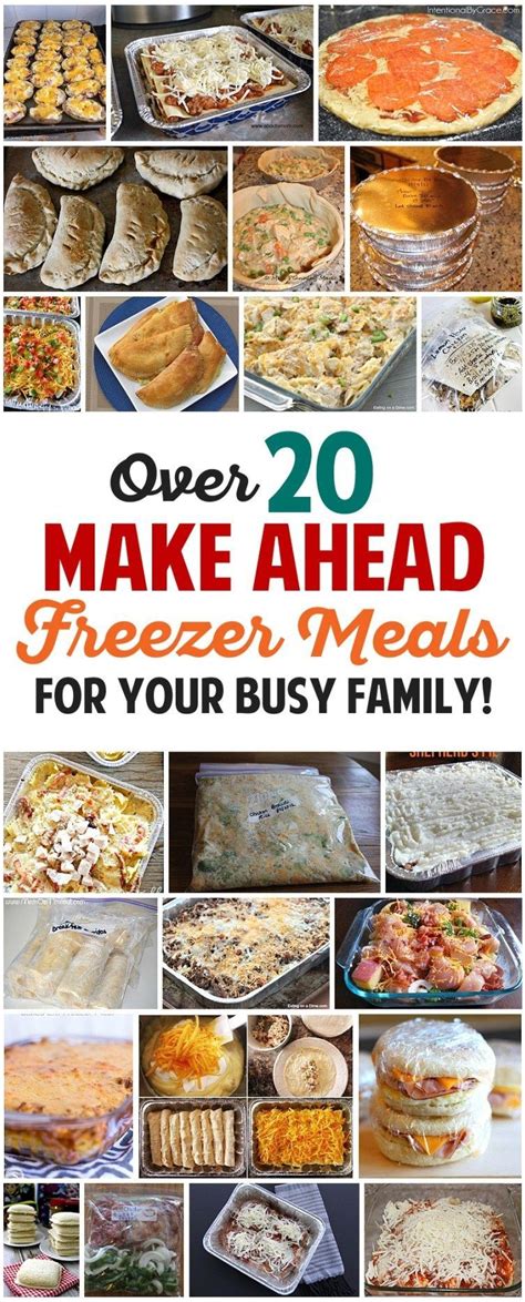 7 Freezer Meal Plans: 100 healthy & budget friendly Freezer Meals for your family to save time ...