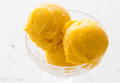 Mango Sorbet Recipe | SimplyRecipes.com