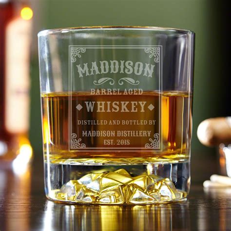 Stillhouse Personalized Whiskey Glass | Personalized whiskey, Personalized whiskey glass, Whiskey