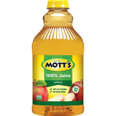 Jugo de Manzana 100% original Motts 64 oz