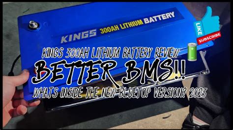 300ah Kings Lithium Battery Review - YouTube