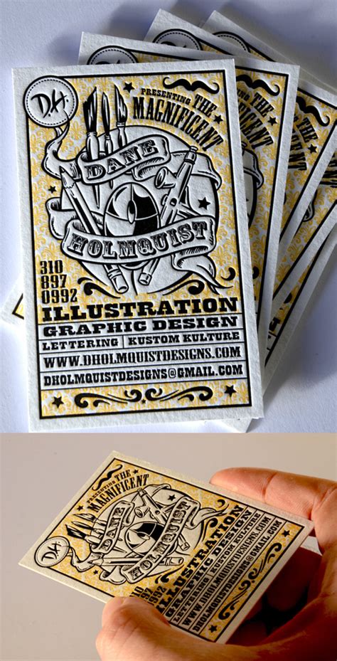 Artwork Letterpress Design| CardObserver