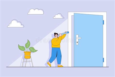 Opportunity Ahead Door Stock Illustrations – 83 Opportunity Ahead Door Stock Illustrations ...