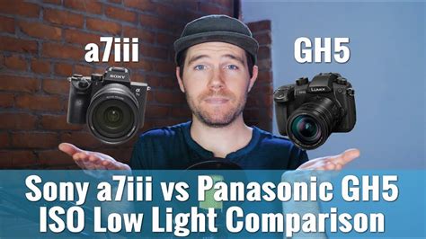 a7iii vs GH5 low light ISO comparison - YouTube