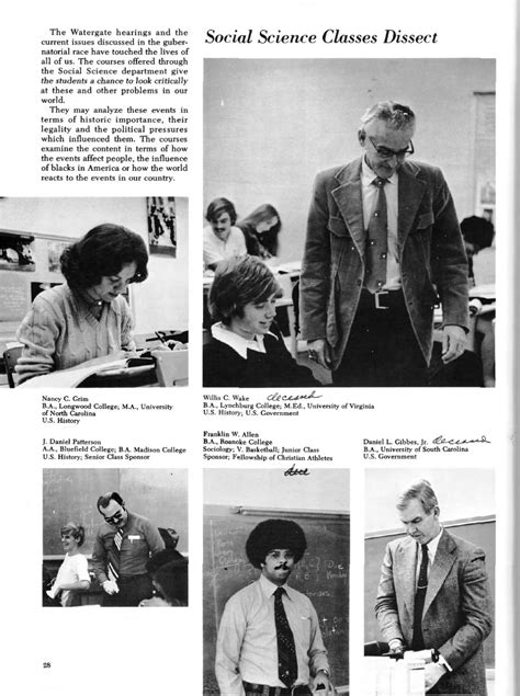 1974 Peer - ALbemarle High School Yearbook by Stan Maupin - Issuu