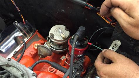 GM points style ignition distributor how to wire and run DIY - YouTube