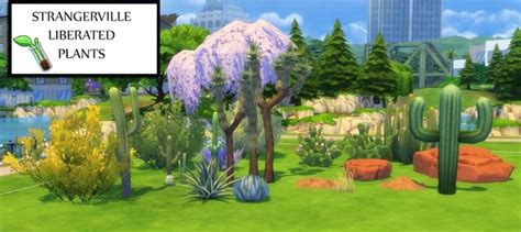 STRANGERVILLE LIBERATED PLANTS at Icemunmun » Sims 4 Updates