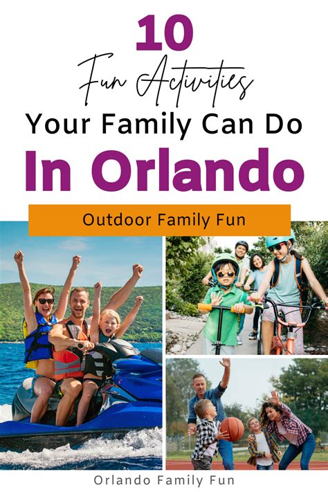 10 Fun Activities your family can do in Orlando | Outdoor family fun, Orlando travel, Fun things ...