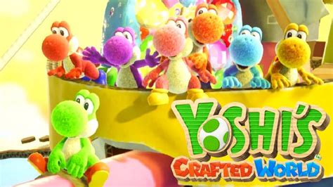 Yoshi's Crafted World - Full Game Walkthrough - YouTube