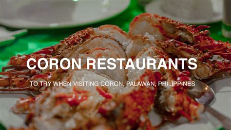 Yummy Coron Delicacies and Coron Restaurants to Try in Palawan (2020 ...