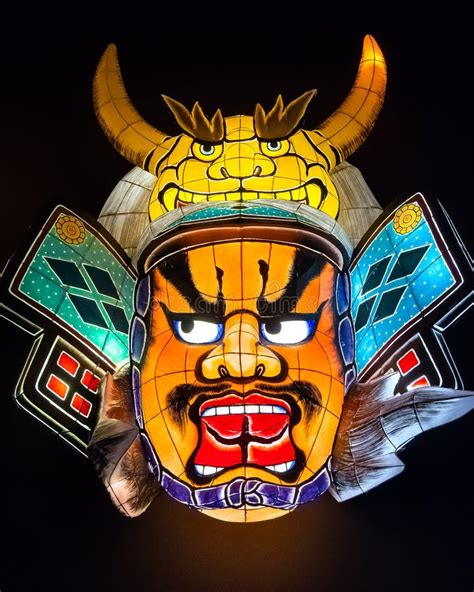 Lantern Floats For Nebuta Festiva In Aomori, Japan Editorial Stock ...