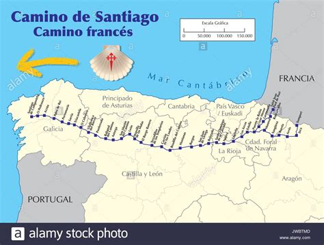 El Camino Trail Map