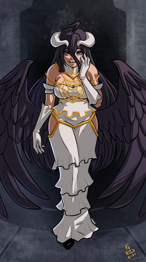 Albedo fanart by Fearts95 on DeviantArt