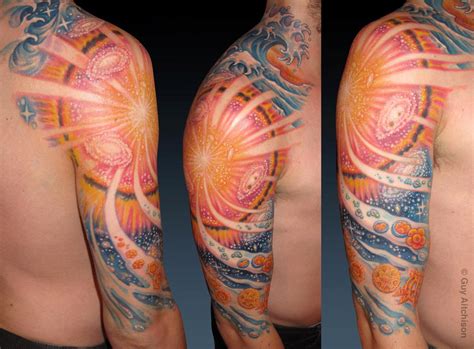 Jamie, big bang cosmology by Guy Aitchison : Tattoos