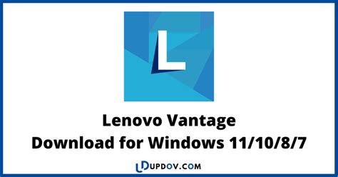 Lenovo Vantage 10.2110.15 Download for Windows (2024)