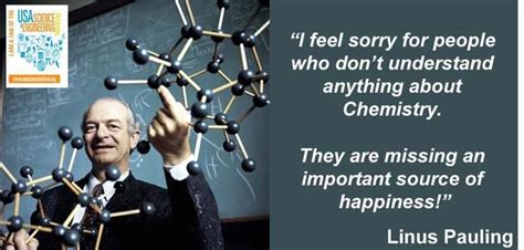 quotes from famous chemists... | Linus pauling, Chemist, Chemistry