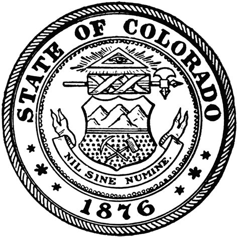 State Of Colorado Seal - Clashing Pride