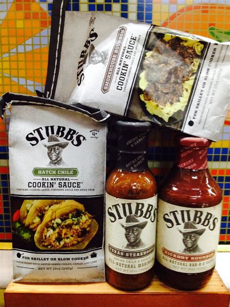 STUBBS BBQ SAUCE / Our journey through American foods takes us to Texas next, the home of Stubb ...