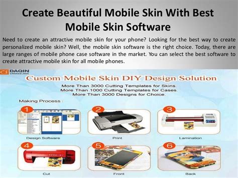 Create Beautiful Mobile Skin With Best Mobile Skin Software