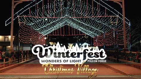 Wonders of Light Christmas Village | My Pigeon Forge