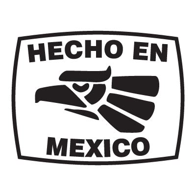 Hecho en Mexico logo vector free