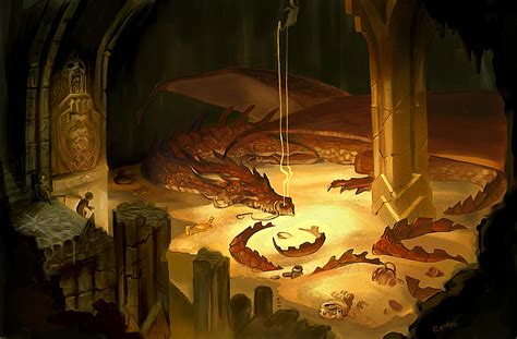 ArtStation - The Dragon's Treasure