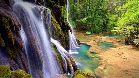 Jura Waterfall – Bing Wallpaper Download