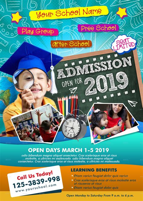 Junior School Admission Flyer #Affiliate #School, #AD, #Junior, #Flyer ...